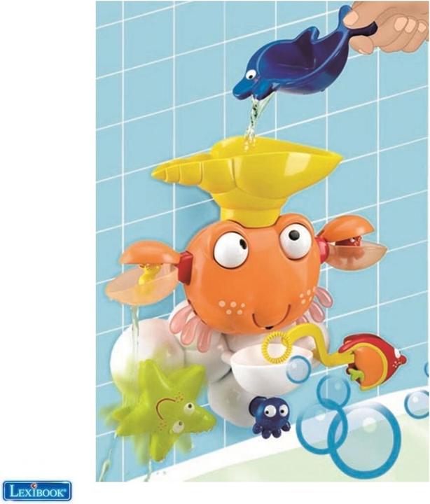 Immagine prodotto Lexibook IT025 - Gioco del bagno del granchio d'acqua - Da 1 anno in su