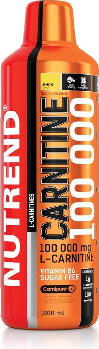 Actual product image Nutrend Carnitine 100000 (1 Piece, Liquid, 1 g)