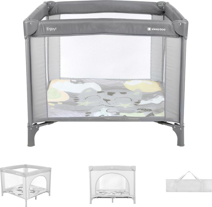 Image du produit Kikkaboo Lit de voyage pour enfants (92 cm, 92 cm)