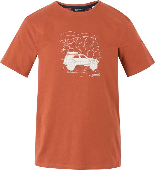 Actual product image Regatta Mens Cline IX Jeep T-Shirt (S)