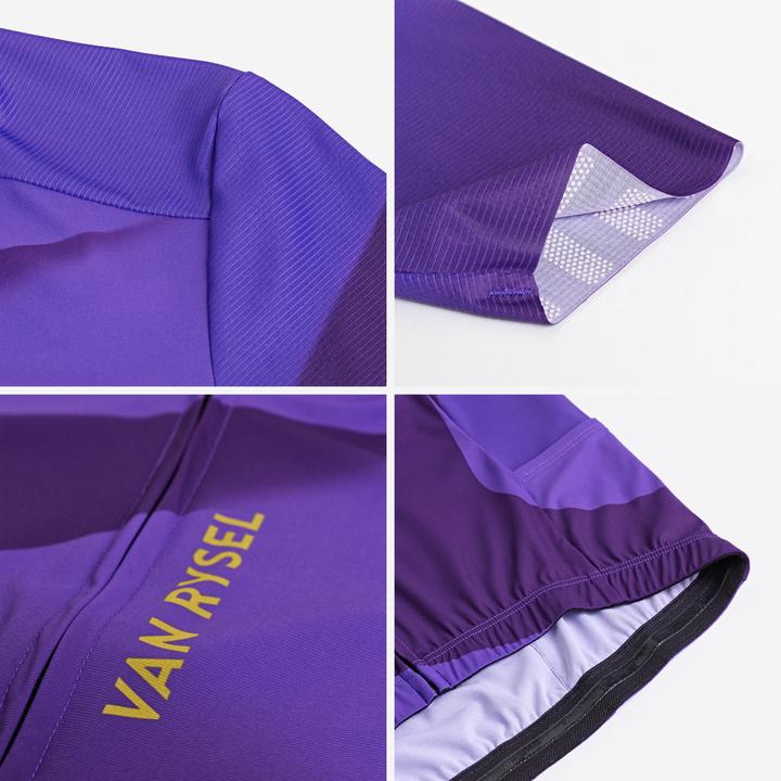 Produktbild Van rysel Rennrad Radtrikot kurzarm Sommer Unisex Racer 2 lila (M)