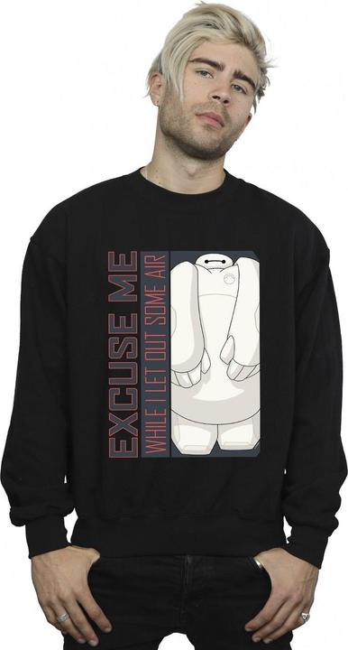 Immagine prodotto Disney Big Hero 6 Baymax Excuse Me Some Air Felpa Uomo (L)