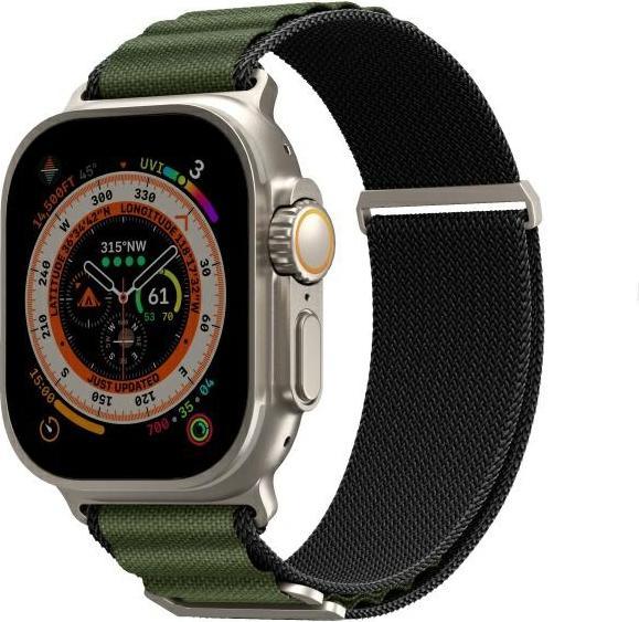 Actual product image Skinarma Band Kobu Apple Watch Ultra 49/45/44mm olive