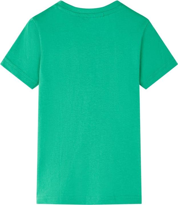 Actual product image VidaXL Children's T-shirt green 104,Material: 100 % cotton,Colour (104)