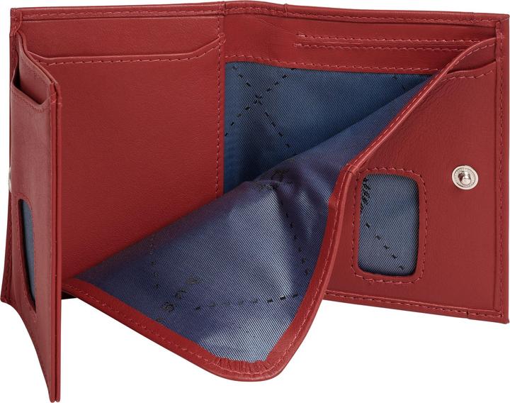 Image du produit Bugatti Secure Slim - Porte-cartes de crédit RFID avec poche viennoise pour la monnaie