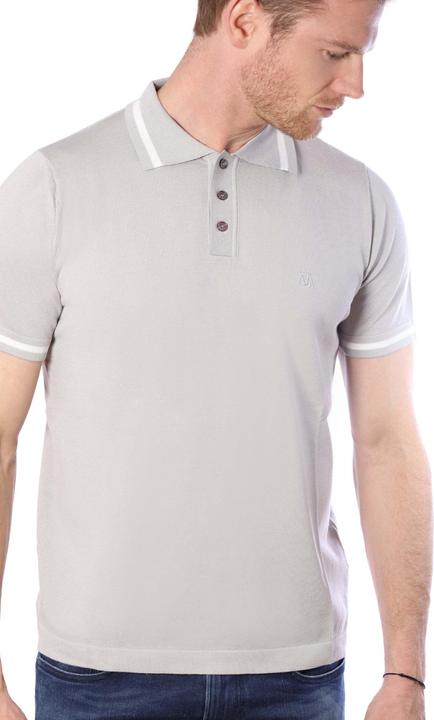 Immagine prodotto Bellemere Polo in Tencel con dettaglio a righe (S)