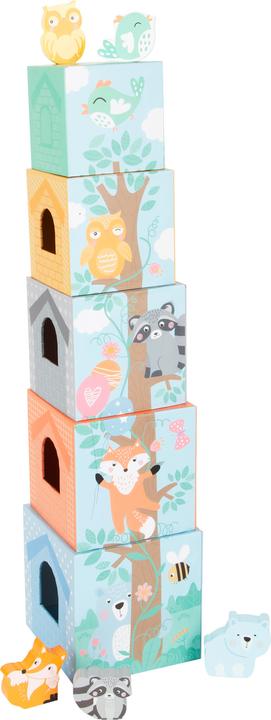 Image du produit small foot Cubes à empiler Pastel