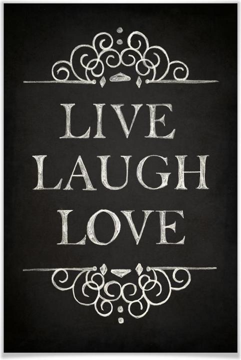Actual product image Trenddeko Live Laugh Love (60 x 90 cm)