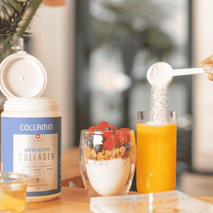Immagine prodotto Collamin Peptidi di collagene attivi della natura (15 Pezzo/i, Polvere, 10 g)