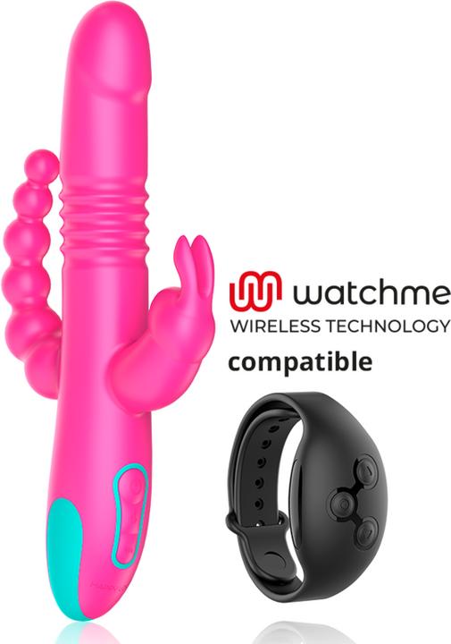 Image du produit Happy Loky Donald Triple Stimulation : Anale, G-Spot & Clitoridienne Watchme Technologie Sans Fil Compa