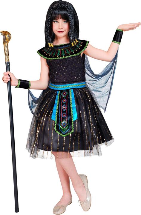 Image du produit Widmann ÄGYPTISCHE HERRSCHERIN (Kleid mit Armstulpen und Umhang), 116 cm / 4-5 Years (116)