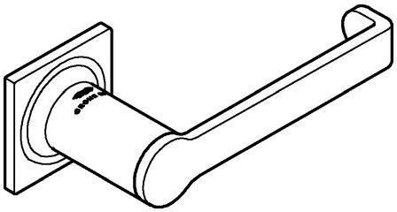 Produktbild Grohe WC-Papierhalter Allure, ohne Deckel, chrom