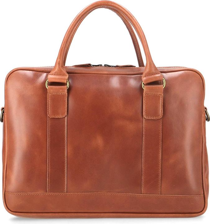 Produktbild Buckle & Seam Aktentasche Everett Cognac/Dots
