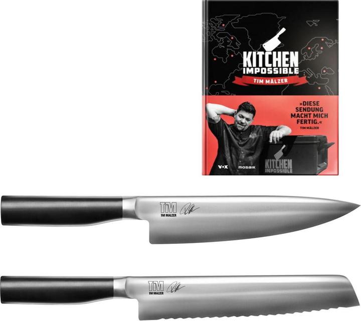 Actual product image Kai Kamagata Monster Set with Chef's Knife (20 cm)