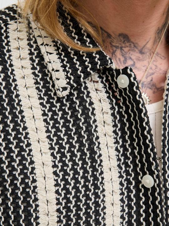 Immagine prodotto Jack & Jones Jorbellagio Crochet Shirt Ss (XS)