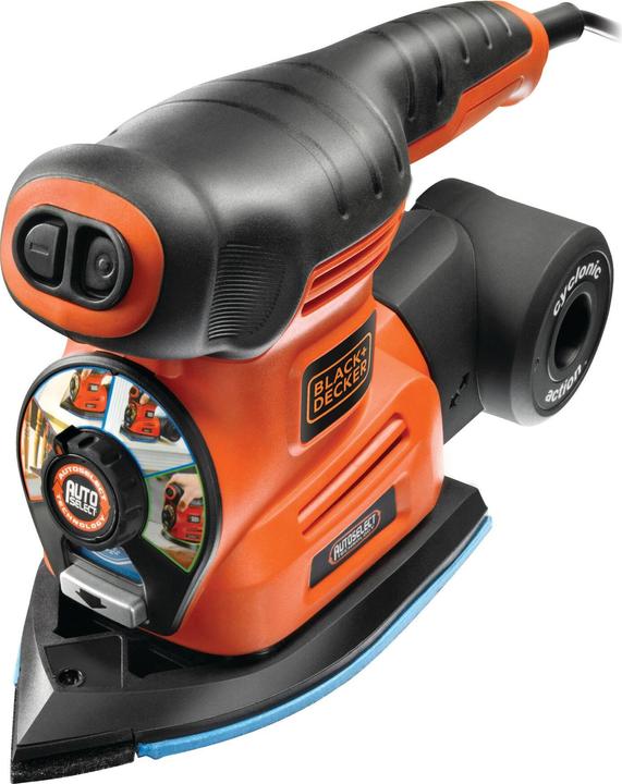Image du produit Black & Decker Ponceuse multiusages 4 en 1 Autoselect (Ponceuse multi, 220 W)