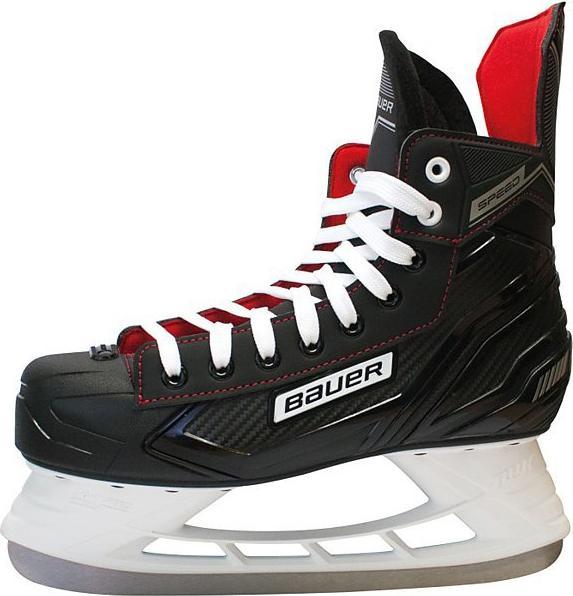 Actual product image Bauer SPEED SKATE SR EH-Skate black-white-red-silver Size: 11 (47)