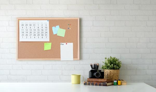 Actual product image Bi-Office Cork table (Bulletin board, 60 x 45 cm)