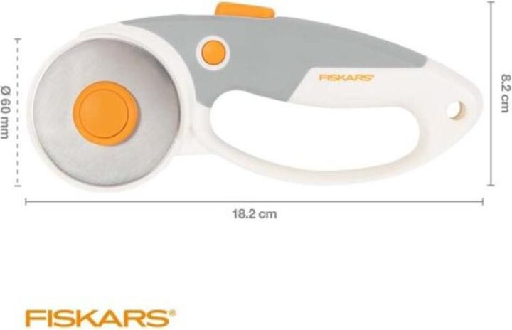 Produktbild Fiskars Rollmesser Titanium 60mm Rechts- und Linkshänder
