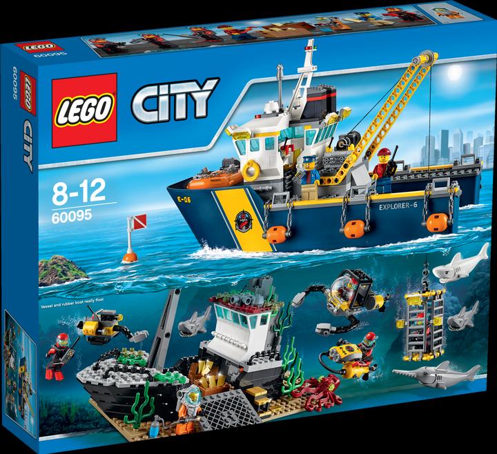 Image du produit LEGO City Le bateau d'exploration (60095, LEGO City, LEGO difficiles à trouver)