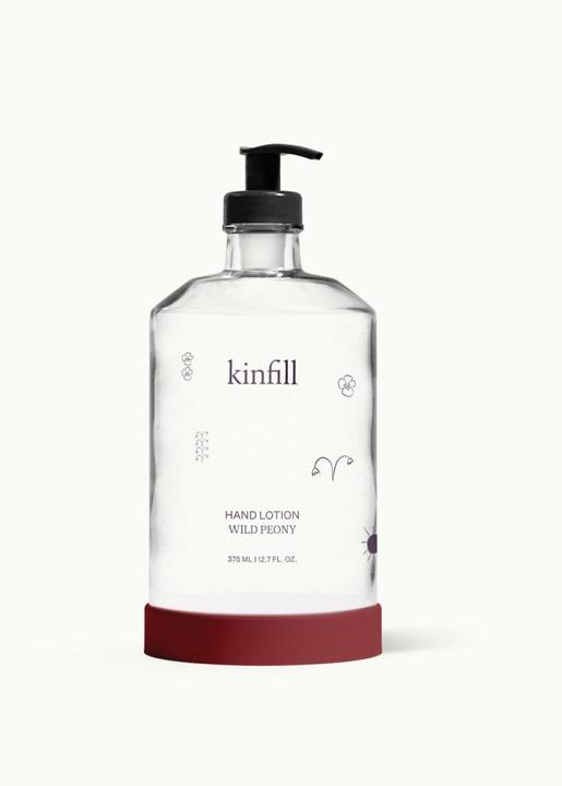 Actual product image Kinfill Hand Lotion Wild Peony (375 ml)