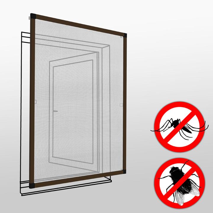 Image du produit tectake Moustiquaire pour fenêtre (100 x 120 cm)