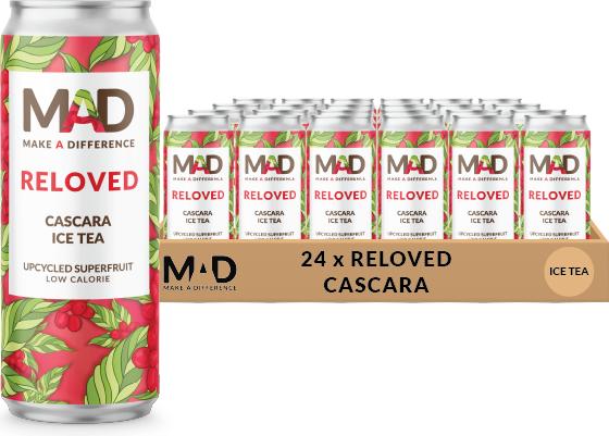 MAD RELOVE CASCARA Ice Tea crate (24 x 33 cl)