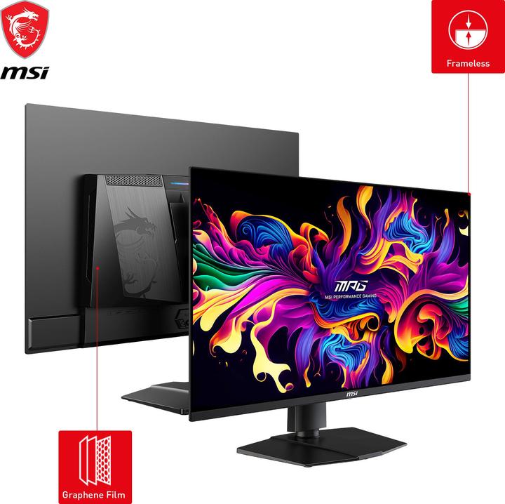 Actual product image MSI MPG 321URXDE QD-OLED (3840 x 2160 Pixels, 32")