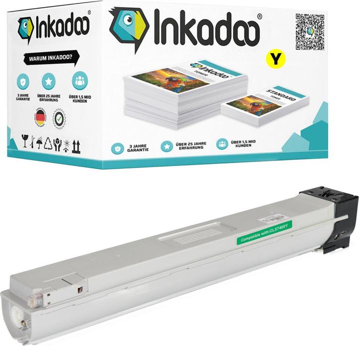 Immagine prodotto Inkadoo Toner Kompatibel mit HP CLT-806S Tonerkartusche (Y)