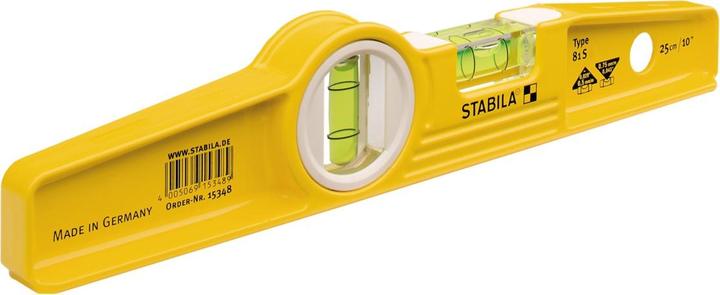 Image du produit Stabila Wasserwaage Type 81 S Torpedo (25 cm)