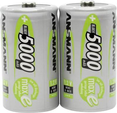 Produktbild Ansmann Mono D (2 Stk., D, 5000 mAh)