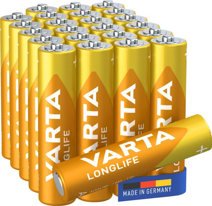 Image du produit Varta Longlife (24 pcs, AAA, 1200 mAh)