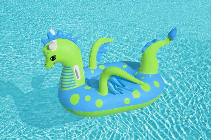 Productafbeelding Bestway Opblaasbaar figuur fantasie draak ride-on