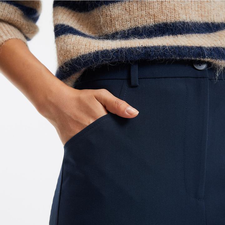 Actual product image La Redoute Collections Flare trousers (32)