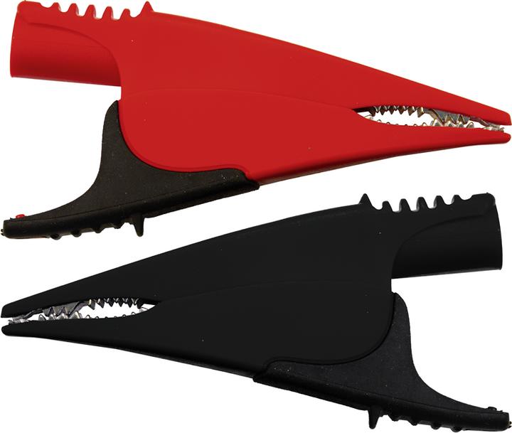 Immagine prodotto Fluke Clip in coccodrillo, larghe, rosso/nero (Terminale)
