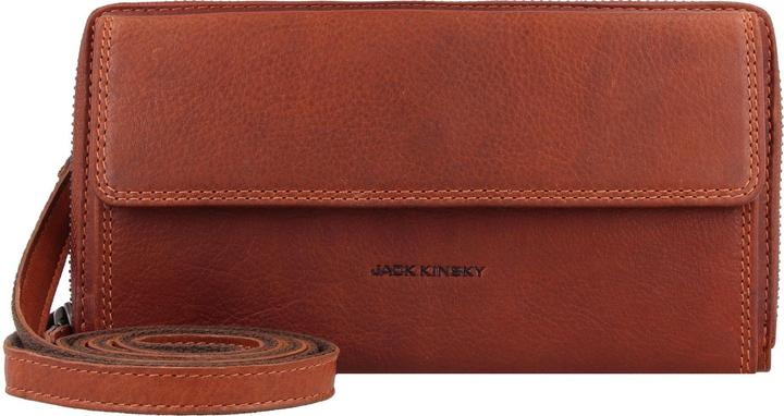 Jack kinsky Clutch Geldbörse Leder 19 cm