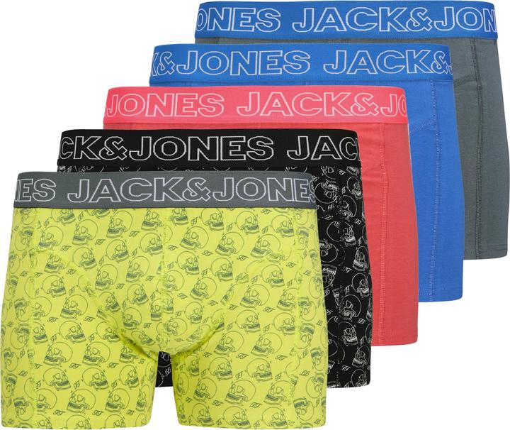 Produktbild Jack & Jones Jaccapri Skull Trunks 5 Pack (L, 5er Pack)