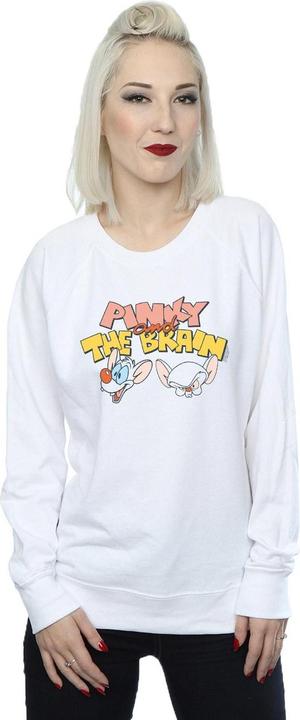 Produktbild Universal Textiles Pinky And The Brain Heads Sweatshirt (L)