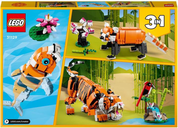 Image du produit LEGO Tigre majestueux (31129, LEGO Creator 3-in-1)