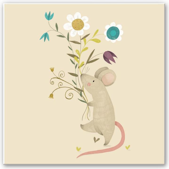Produktbild Trenddeko Loske - Kleine Maus (20 x 20 cm)