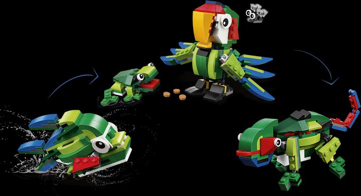 Produktbild LEGO Regenwaldtiere (31031, LEGO Creator Expert)