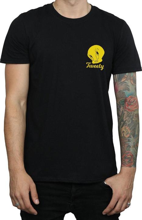 Immagine prodotto Looney Tunes Tweety Pie Head Maglietta Uomo (S)