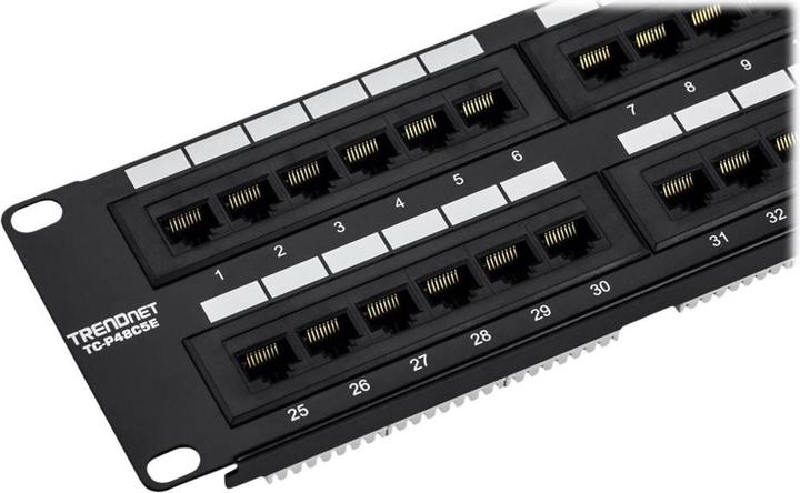 Produktbild Trendnet TC-P48C5E Patch Panel 48-port Cat5/5e Unshielded