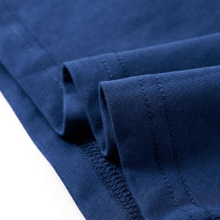 Image du produit VidaXL T-shirt manches longues enfant Bleu jean 116,Matière : 100 (116)