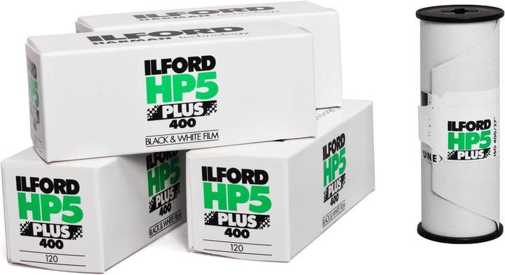 Actual product image Ilford HP5 Plus 120