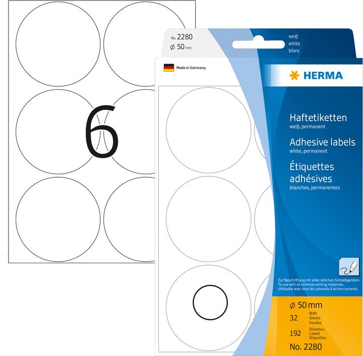 Produktbild HERMA Markierungspunkte