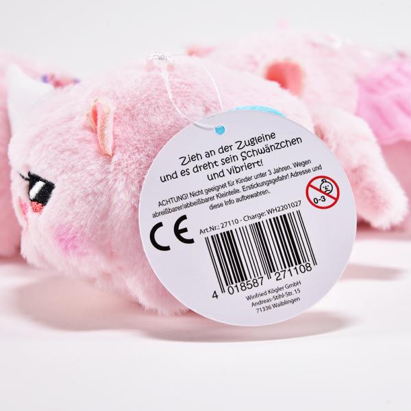 Immagine prodotto Kögler Maialino volante, con vibrazione e coda rotante in 3 modelli assortiti (6 cm)