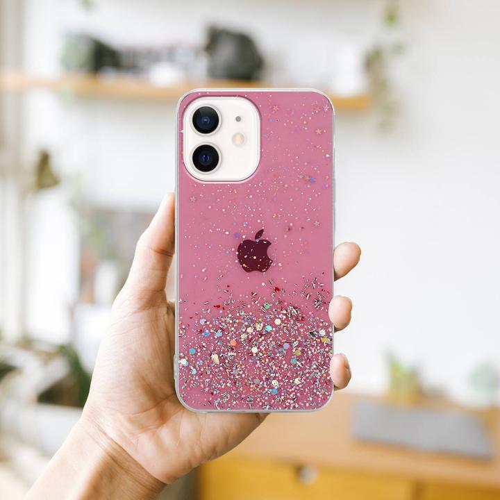 Produktbild Cadorabo TPU Cover funkelnder Glitter (Apple iPhone 12 mini)