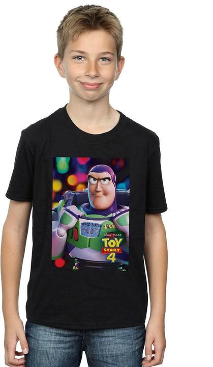 Immagine prodotto Disney Toy Story 4 Buzz Lightyear Poster Maglietta Ragazzi (152, 158)