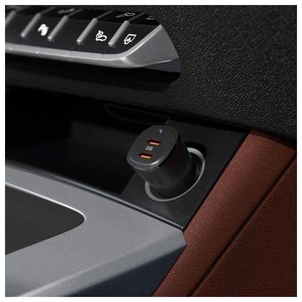 Image du produit Spigen Chargeur de voiture ArcStation Essential EV502 50W - Noir